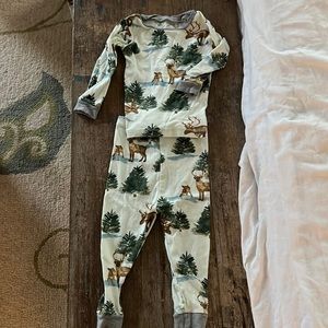 Burt’s Bees baby holiday PJ. Size 12 months